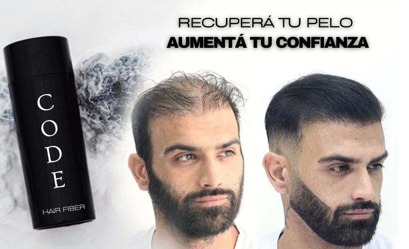 Fibras capilares Code Capilar antes y despu&eacute;s